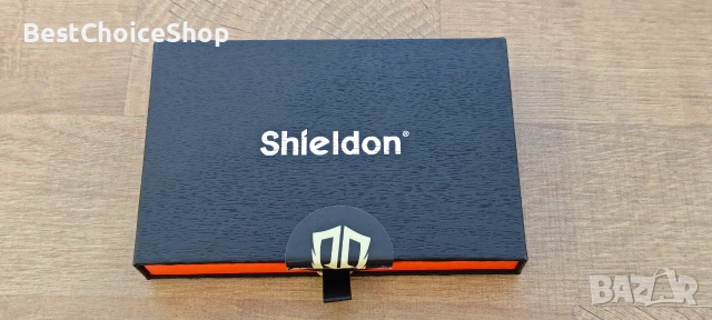 Магнитен портфейл от естествена кожа SHIELDON, съвместим с MagSafe, RFID блокиране, снимка 6 - Калъфи, кейсове - 55003785