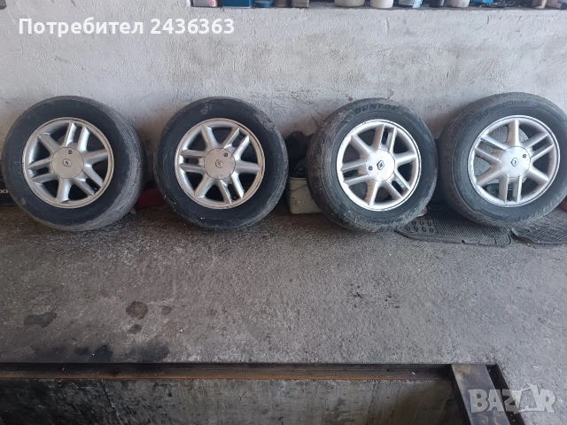 Джанти с гуми 15ц Рено