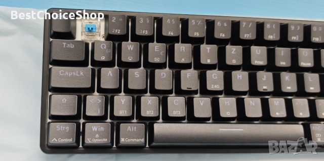 Геймърска клавиатура, TMKB Technology Mechanical KeyBoard, T68, безжична, RGB, механична, 68 клавиша, снимка 3 - Клавиатури и мишки - 54857748