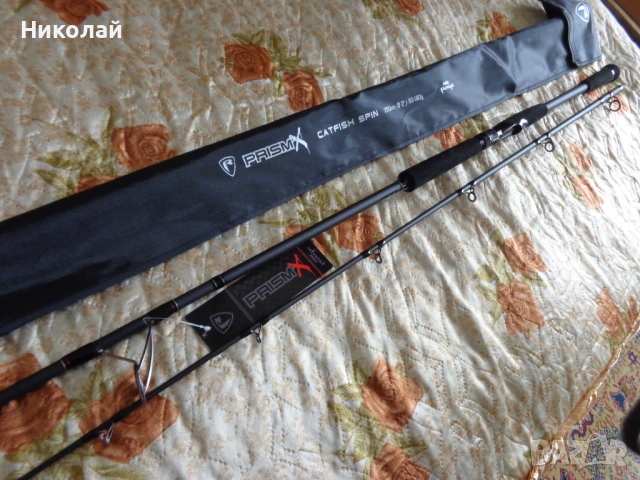 Нови спининг въдици за сом и щука(Fox Rage).