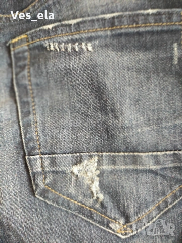 Мъжки накъсани дънки ONLY Slim, снимка 7 - Дънки - 54012751