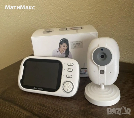 Бебефон с видео Baby Monitor, снимка 2 - Бебефони - 54909369