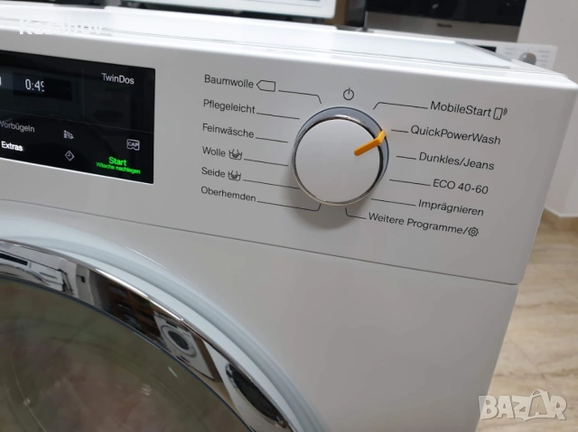 Miele 1600rpm 9кг Wi-Fi TwinDos Пералня Миеле 12м Гаранция, снимка 3 - Перални - 54460963