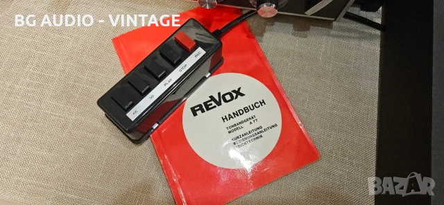 Revox A77 роков магнетофон, снимка 4 - Декове - 54151183