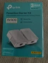 НОВ Powerline Adapter TP‑Link TL‑PA411 KIT , снимка 1