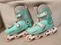 Ролери за момиче Oxelo бледозелено, снимка 2