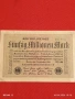 Две райхбанкноти 50 милиона марки 1923г. / 10 милиона марки 1923г. Германия редки за КОЛЕКЦИЯ 14610, снимка 2