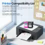 Нови HP 303 XL съвместими мастила черно и цветно за Envy 6234 7130 7830 принтер тонер касети печат, снимка 4