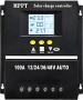 100A MPPT соларен контролер за зареждане 12V 24V 36V 48V LCD дисплей 100V, двоен USB, снимка 1