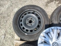 16 джанти 5х112 VW Golf 5 6 7 - 6,5J et50 Оригинал 205/55/16 Dunlop, снимка 4