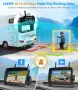 Безжична дигитална камера за задно виждане Urvolax UR61X с 7 HD монитор за камион и каравана +, снимка 4