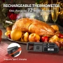 ARMEATOR A1 Безжичен Bluetooth термометър за месо – Смарт термометър за BBQ, грил, пушилня и фурна, снимка 5