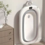 👶Сгъваема бебешка вана с термометър и възглавница!🛁, снимка 7