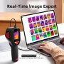 BSIDE HX3 Термовизионна камера с висока резолюция 240x240 с 15 цветни палитри Термокамера 25Hz , снимка 8