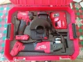 Комплект гайковерт и ъглошлайф MILWAUKEE DTW 285 18V, снимка 2