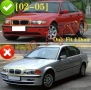 Капаци Фарове БМВ Е46 BMW E46 318i 320i 325i 325xi 330i 330xi 2002-2005 Стъкла Фарове Капаци, снимка 2