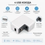 Зарядно за телефон 220V с 4 USB изхода мрежово SP01451, 4 USB изхода, Мрежово 220V, снимка 2