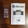 Сет Denver - грамофон,усилвател,тунер,тонколони,две касетки и компакт диск, снимка 6