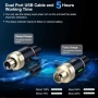 Безжична XLR система LEKATO 5.8GHz за микрофон, снимка 8