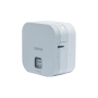 Етикетен принтер Brother P-touch CUBE PT-P300BT Bluetooth, термотрансферен печат, бял, снимка 1
