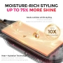 Четка преса за коса TYMO Flipro Hair Straightener Brush 2 in 1 200M Ions Ceramic Black, снимка 9