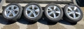 Комплект гуми DEZENT 5x112 с почти нови гуми, снимка 1
