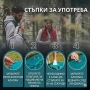 Самонадуваем къмпинг дюшек с вградена крачна помпа, снимка 6