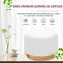 Дифузер за етерични масла Beauenty 500 мл Premium с дистанционно управление, снимка 3