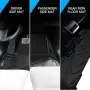 К-кт 3 части 3D трислойни TPE стелки за Tesla Model Y (2019-2023), NOVSIGHT, черни, снимка 5