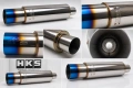 Универсално Спортно Гърне HKS Style Burnt Tip Ø50mm / Ø89mm – Неръждаема Стомана, снимка 1