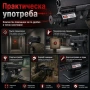 Компактен червен лазерен прицел мерник лазер за въздушен пистолет еърсофт глок макаров оръжие пушка, снимка 6