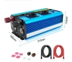 2000W/ 4000W инвертор чиста синусоида, 24V - 230V с дистанционно и кабели, снимка 2