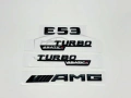 Мерцедес емблема бадж – E53, AMG, TURBO 4MATIC, снимка 2
