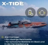 Overmax X-Tide RC лодка 25 км/ч, LED, 2 батерии, 100 м обхват, снимка 7