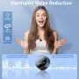 Безжичен микрофон S53 Wireless Lavalier безжичен реверен (лавалиерен) микрофон , снимка 5