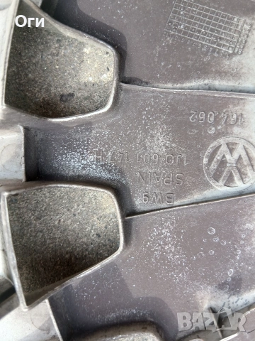 Оригинални тасове за Фолксваген 15 цола 1J0 601 147 H, снимка 2 - Аксесоари и консумативи - 54200757