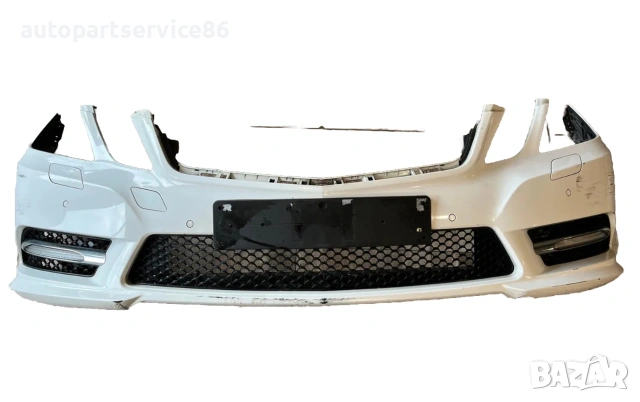 Предна броня комплект бяла за Mercedes W212 2.2 CDI (2012) A2128851665