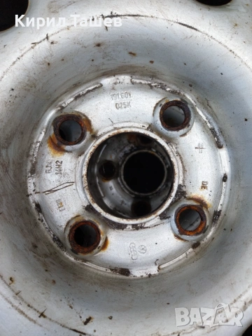 Джанти с гими за VW/opel 4x100 oтвор 57.1, снимка 5 - Гуми и джанти - 54382147