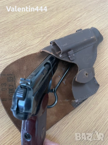Пистолет "Макаров", кал.9х18мм - Деактивиран/Обезопосен, снимка 3 - Бойно оръжие - 53643126