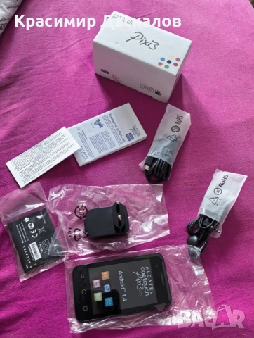 Телефон Alcatel one touch pixi 3, снимка 2 - Alcatel - 54972612