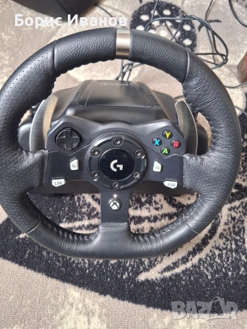 xbox one s+ Волан logitech g920 , снимка 4 - Xbox конзоли - 55031408