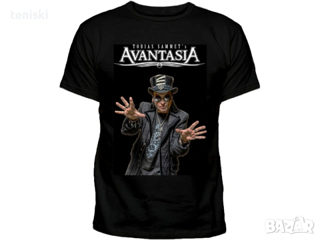 Рок тениски Avantasia Авантейжа 4 модела, снимка 5 - Тениски - 54484035