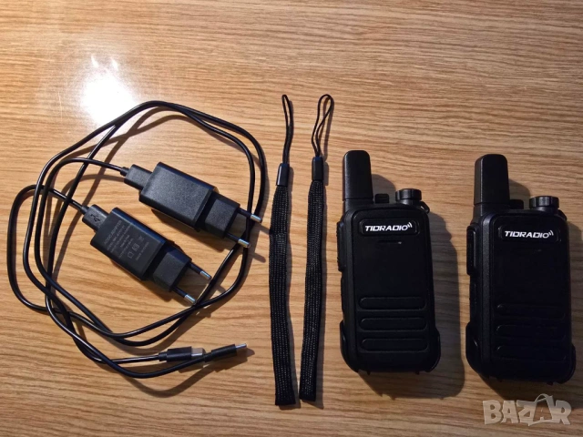 IP67 walkie-talkie 2W FRS PMR446 Tidradio + bluetooth