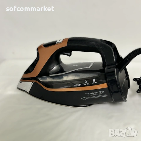 Ютия Rowenta Steamforce Pro DW9520 (3200W) - нова, снимка 3 - Шевни машини - 54687498