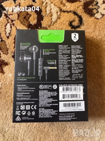 Razer Hammerhead Duo , снимка 2 - Слушалки за компютър - 55123251