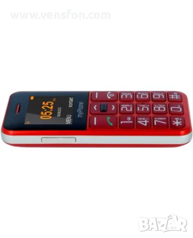  myPhone Halo Easy Мобилен телефон за възрастни /черен/, снимка 4 - Други - 55691853