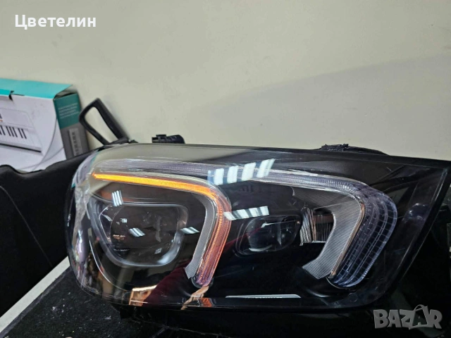 Десен фар Mercedes GLE W167 Multibeam desen far мерцедес мултибим, снимка 6 - Части - 54429984