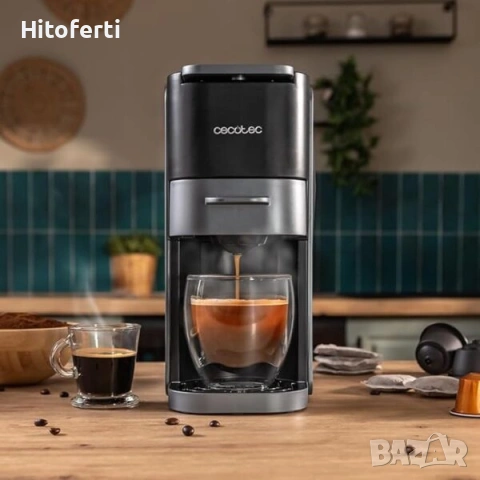 Компактна машина за еспресо Cecotec FreeStyle 4 в 1, снимка 4 - Кафемашини - 54585460