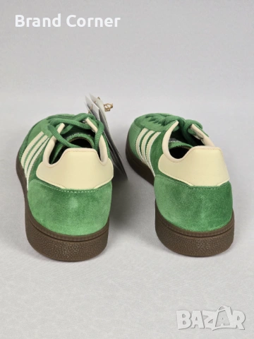 НОВИ adidas Handball Spezial Green – Естествен велур (Оригинал) рст 42 2/3, снимка 3 - Маратонки - 54279136