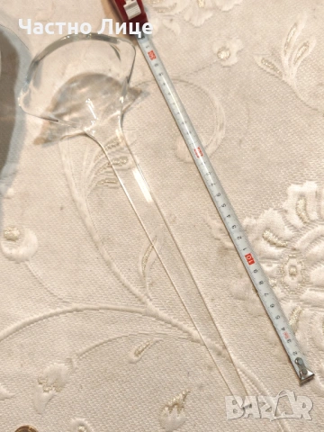 Нов Голям Прозрачен Черпак за Боле 